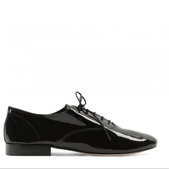 靴 Repetto zizi size39 Richelieus Zizi cuir Gris Artemise | Repetto Paris